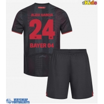 Bayer Leverkusen Aleix Garcia #24 Replica Home Minikit 2025-26 Short Sleeve (+ pants)